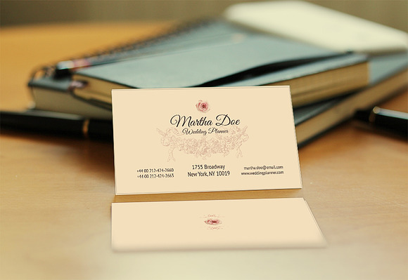 4 Realistic Business Card Mockup in Print Mockups - product preview 2