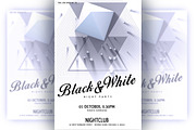 Black&White Party Flyer