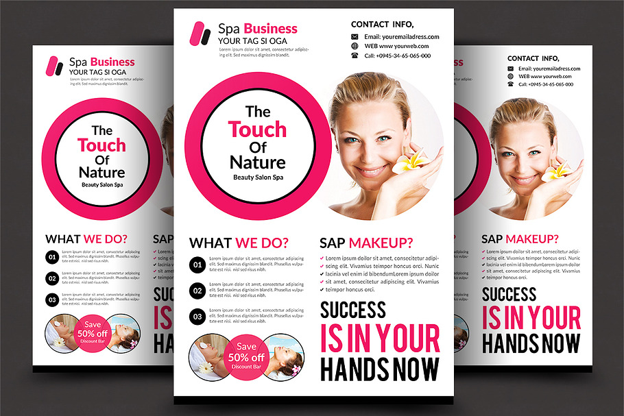 Spa Flyer in Flyer Templates - product preview 8