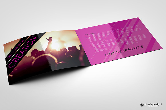 8Pages Event and Artistic Brochure in Brochure Templates - product preview 2