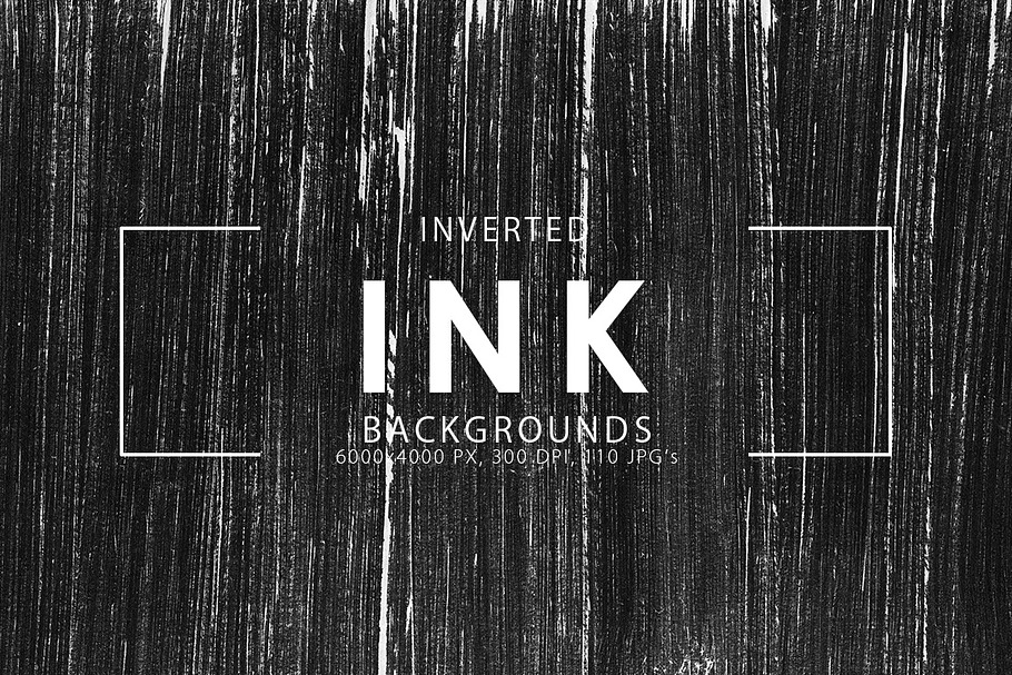 Inverted Black Ink Backgrounds in Textures - product preview 8