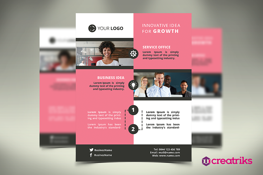 Business Flyer in Flyer Templates - product preview 8