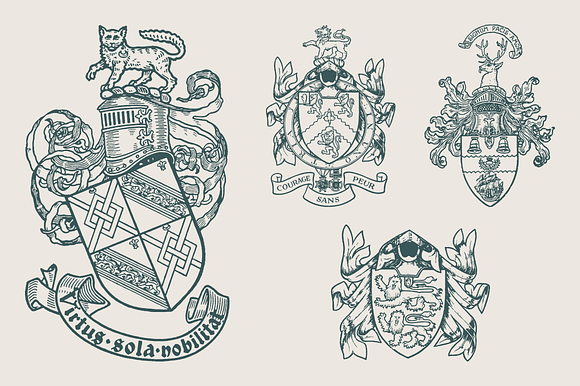 25 Coat Of Arms - Vol.2 in Illustrations - product preview 1