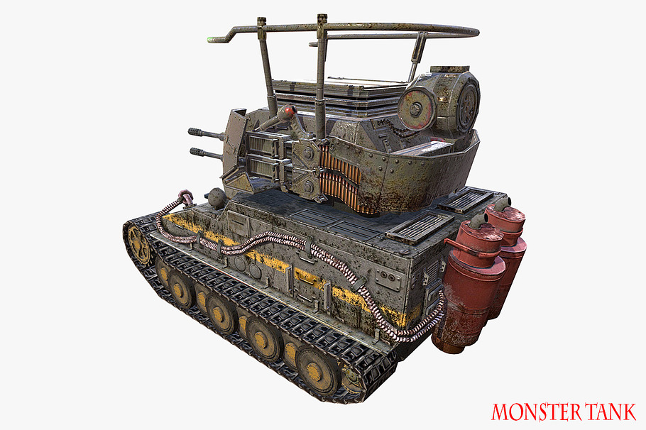 Fictional Tank in Vehicles - product preview 2