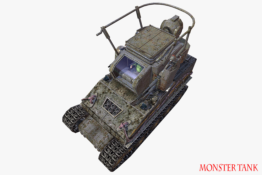 Fictional Tank in Vehicles - product preview 6