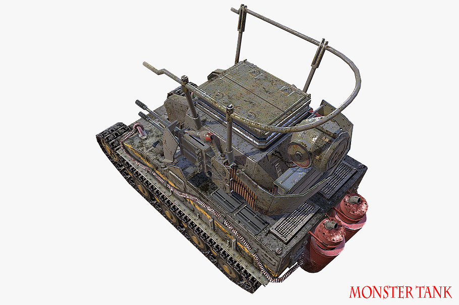 Fictional Tank in Vehicles - product preview 7