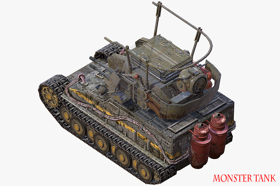 Fictional Tank in Vehicles - product preview 9