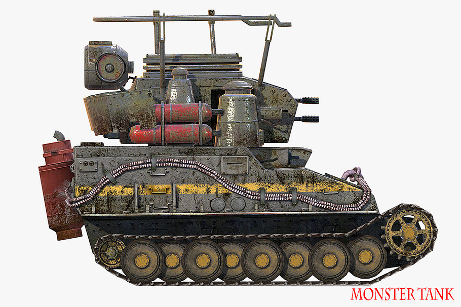Fictional Tank in Vehicles - product preview 10