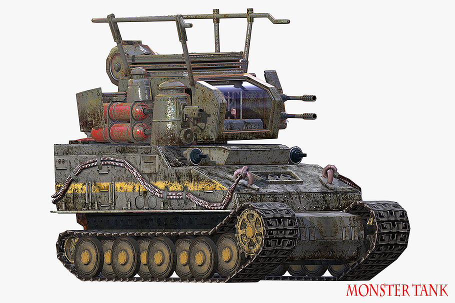 Fictional Tank in Vehicles - product preview 11