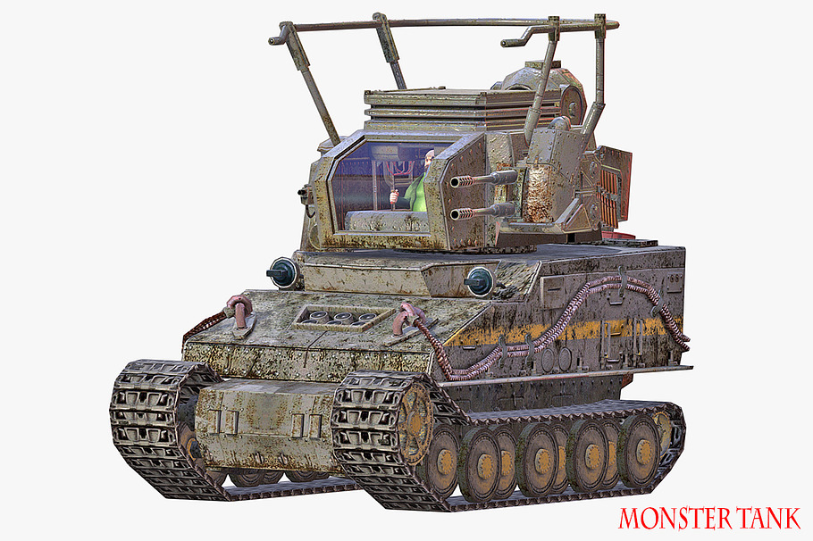 Fictional Tank in Vehicles - product preview 12