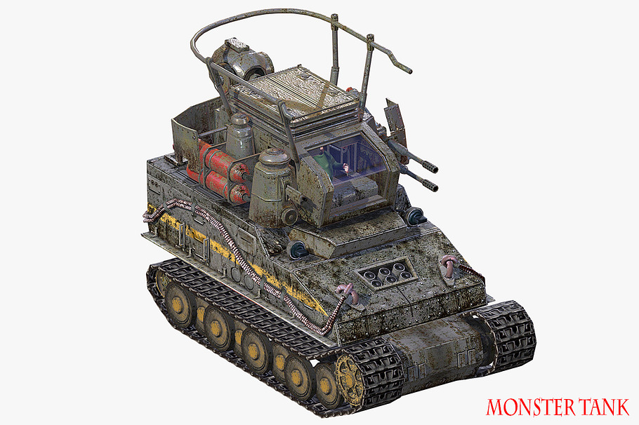 Fictional Tank in Vehicles - product preview 14