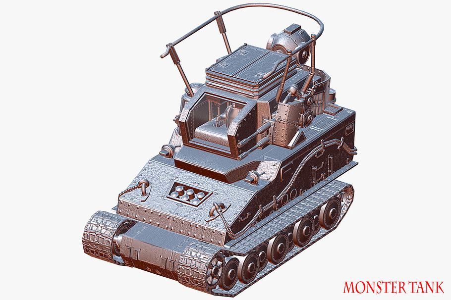 Fictional Tank in Vehicles - product preview 16
