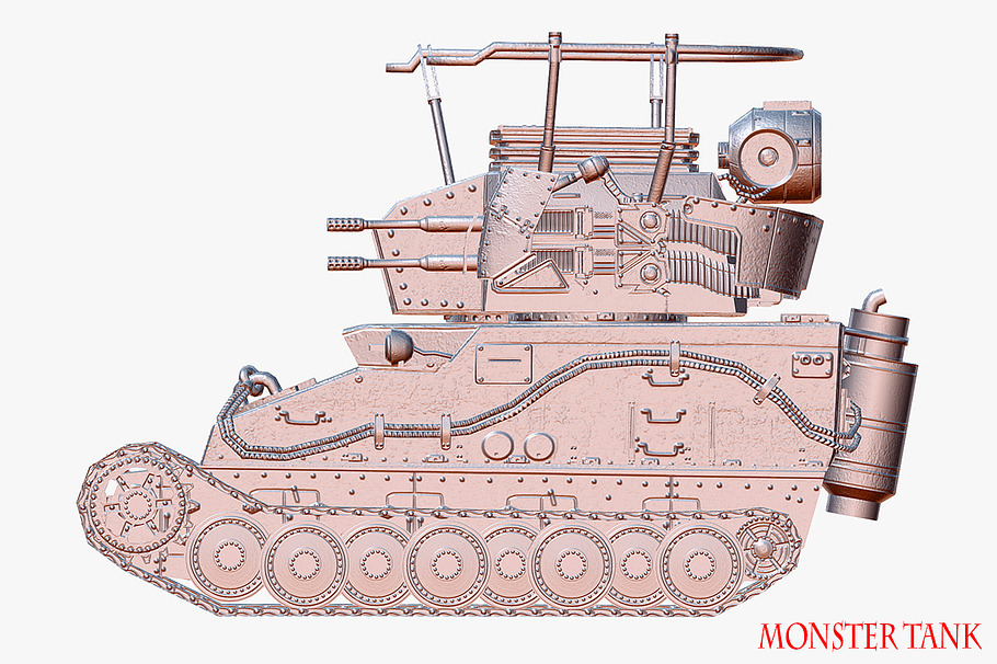 Fictional Tank in Vehicles - product preview 17