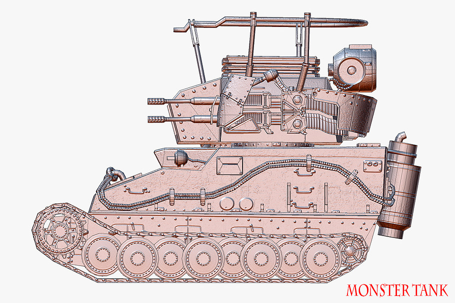 Fictional Tank in Vehicles - product preview 18