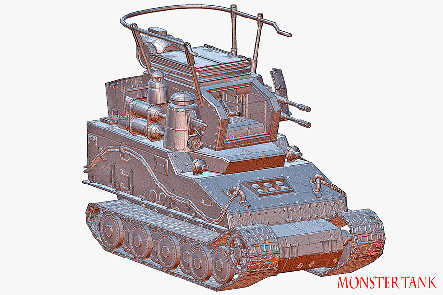 Fictional Tank in Vehicles - product preview 19