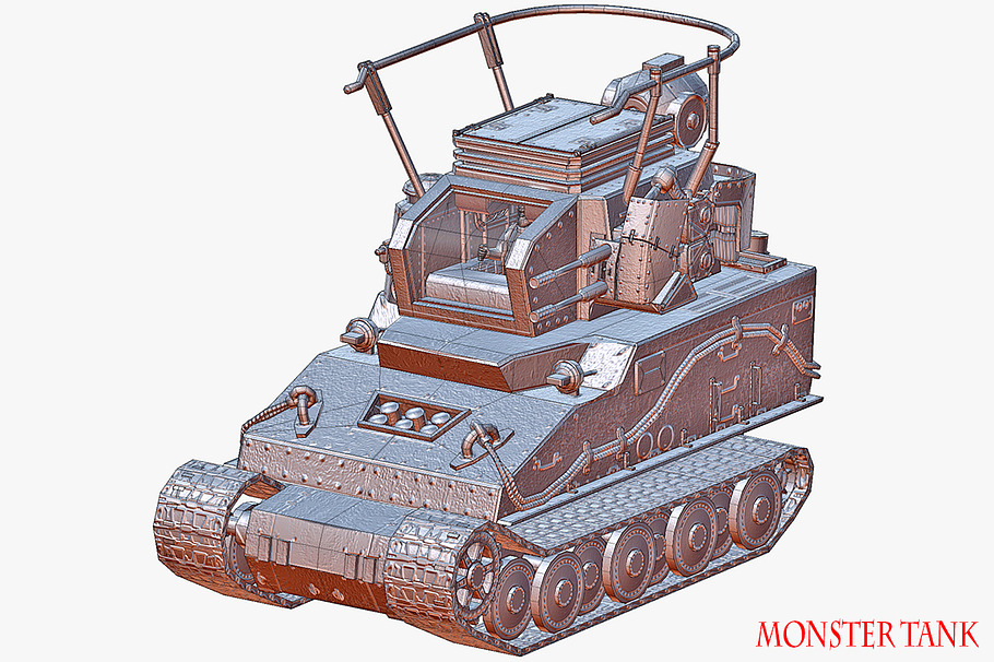 Fictional Tank in Vehicles - product preview 20