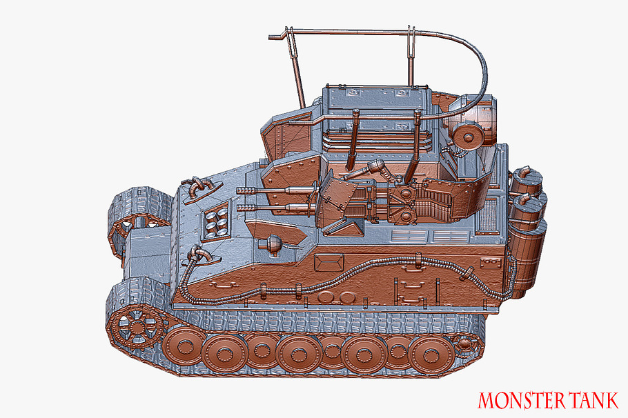 Fictional Tank in Vehicles - product preview 21
