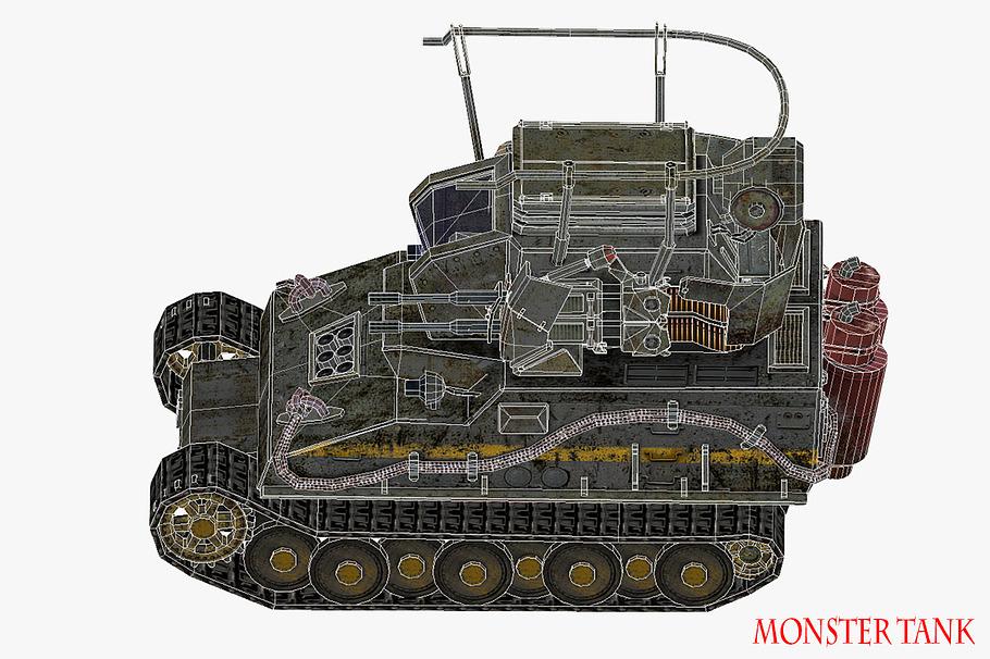 Fictional Tank in Vehicles - product preview 22