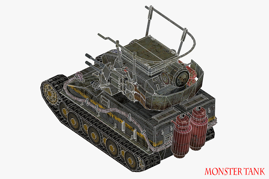 Fictional Tank in Vehicles - product preview 24