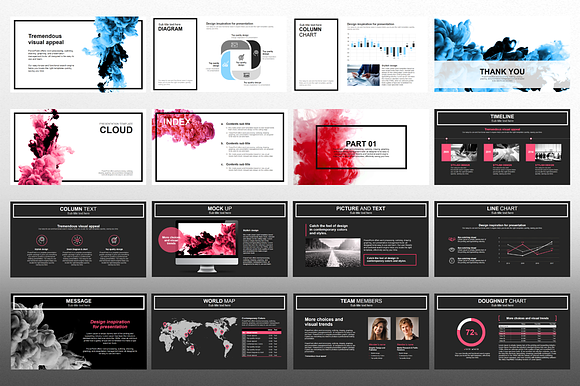 Cloud PPT in PowerPoint Templates - product preview 3