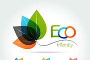 leaves health environmental logo