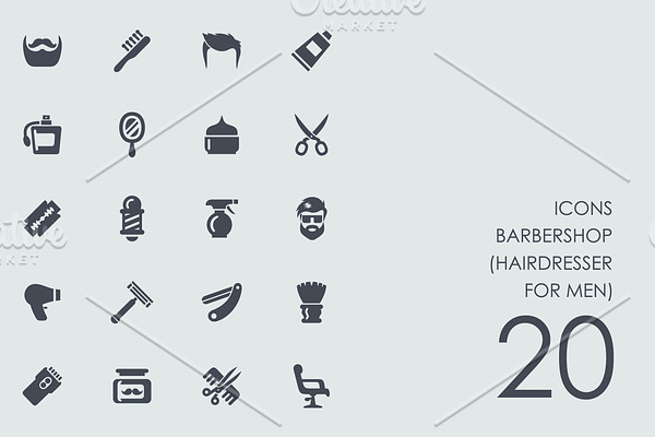 Barbershop icons