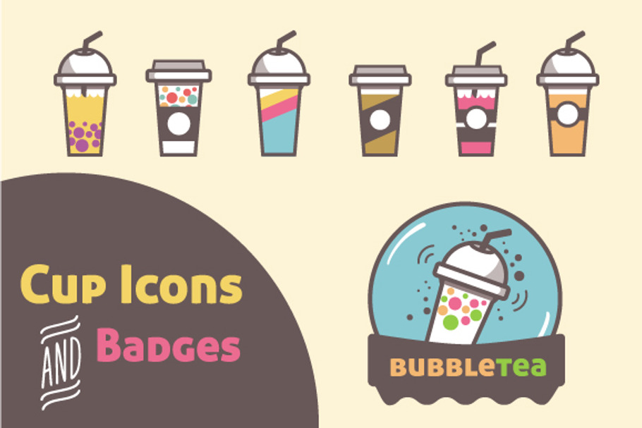 Cup Icons and Badges