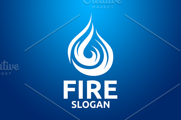 Fire in Logo Templates - product preview 2