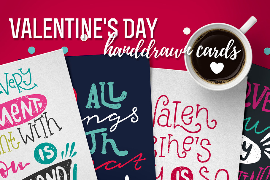 Valentine's Day greeting cards+bonus in Illustrations - product preview 8