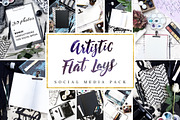 Art Flat Lays | Social Media Pack