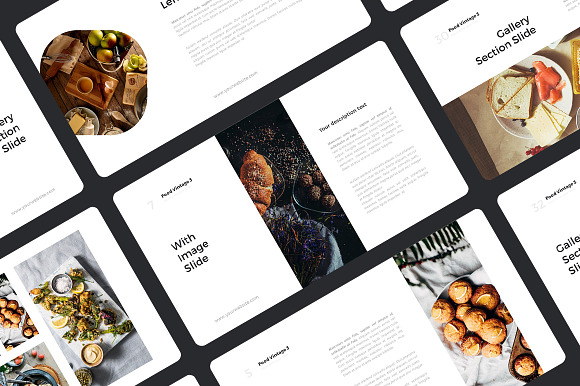 Food Vintage Presentation Template in Keynote Templates - product preview 3