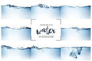 Water Clean Wave Backgrounds