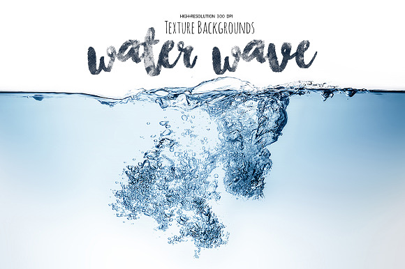 Water Clean Wave Backgrounds in Textures - product preview 3