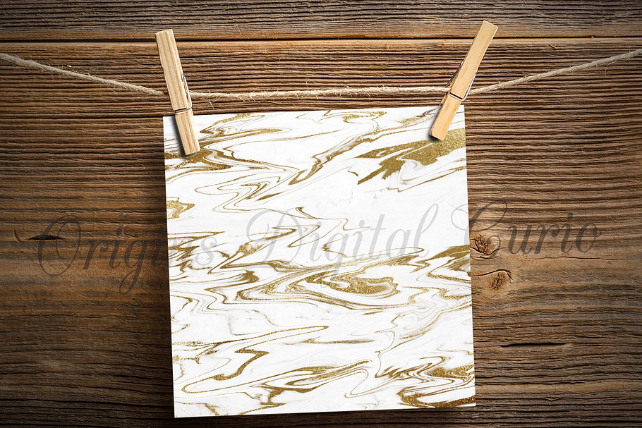 Liquid Gold Marble in Textures - product preview 8