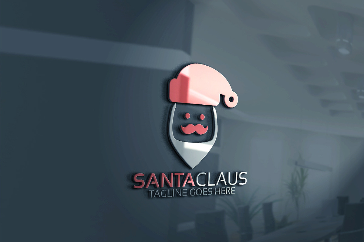 Santa Claus Logo in Logo Templates - product preview 8