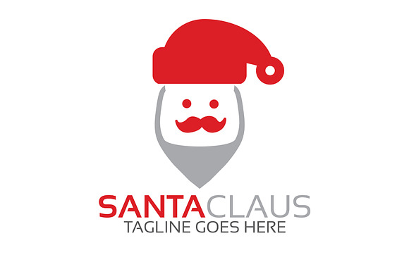 Santa Claus Logo in Logo Templates - product preview 1