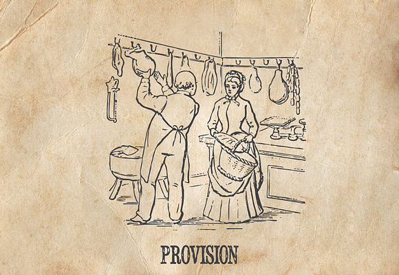 Vintage-Business Engravings in Illustrations - product preview 7