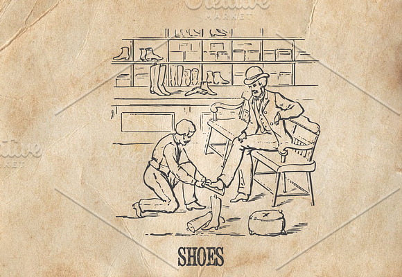 Vintage-Business Engravings in Illustrations - product preview 9