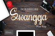 Swangga Hand Script Fonts