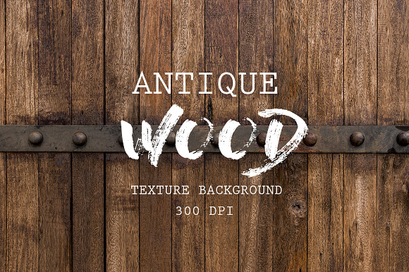 Wood Antique Texture Backgrounds in Textures - product preview 2