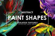 Abstract Paint Shapes