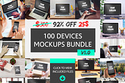 100 Devices Mock-Up Bundle