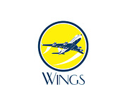 Wings International Travel Logo