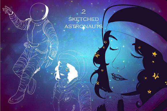 Space Adventure! in Illustrations - product preview 4