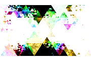 Triangles in Textured Spectrum Color