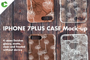 Iphone 7 Plus case Mock-up