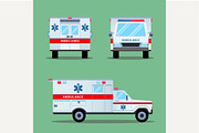 Ambulance Emergency Icon. 