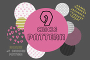 9 circle pattern + 4 memphis pattern