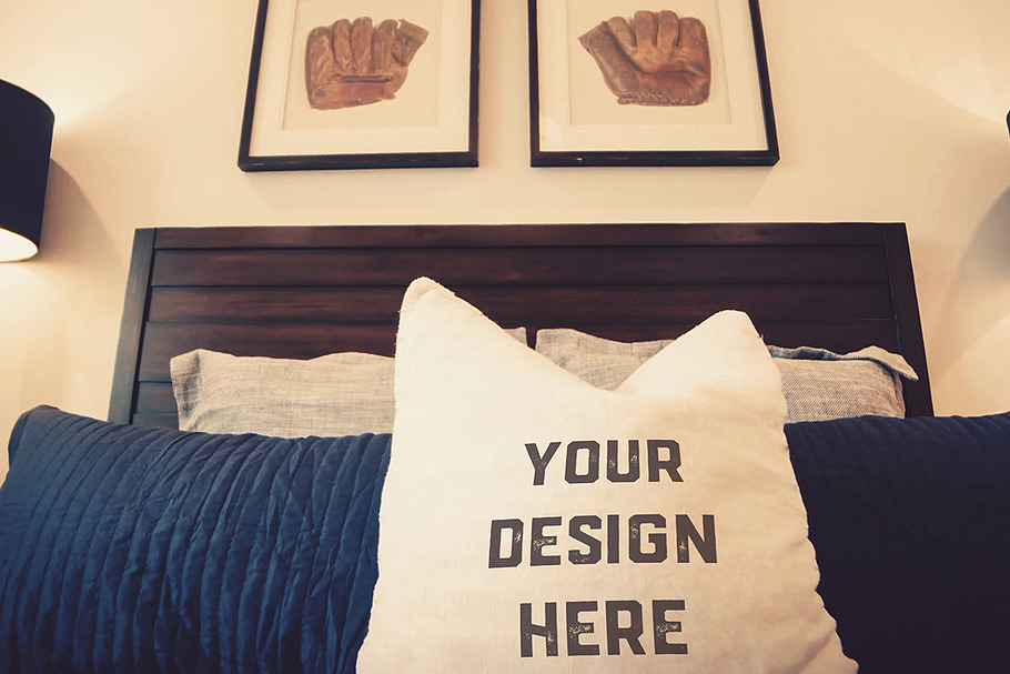 Pillow Mock-up in Product Mockups - product preview 8
