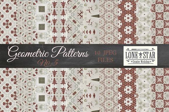 Christmas Plaid Geometric Patterns in Patterns - product preview 1